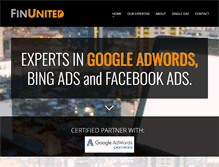 Tablet Screenshot of finunited.com